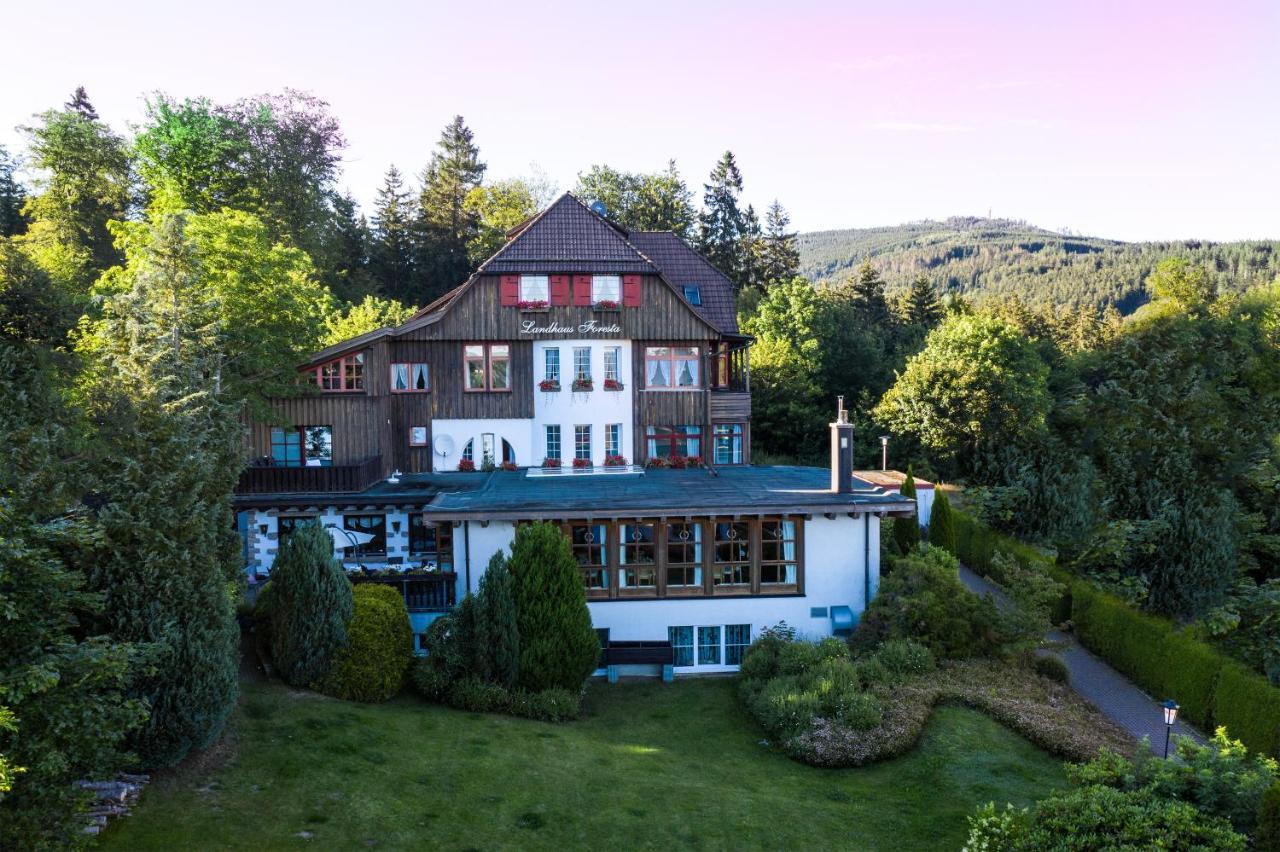 Landhotel Villa Foresta ブラウンラーゲ エクステリア 写真