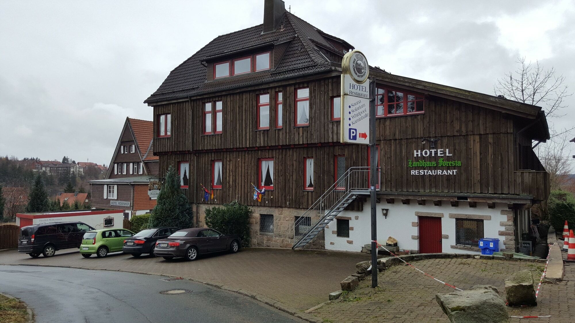 Landhotel Villa Foresta ブラウンラーゲ エクステリア 写真